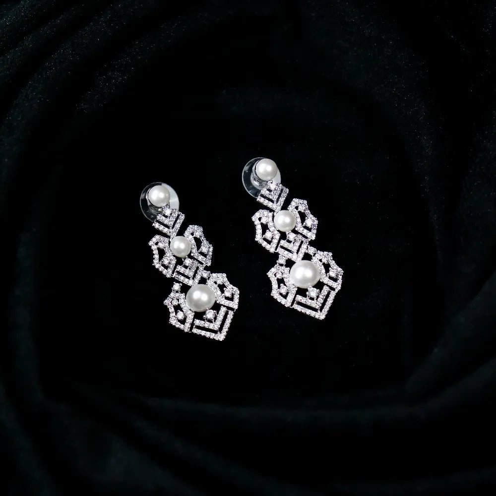 AD Pearl Necklace BN101W