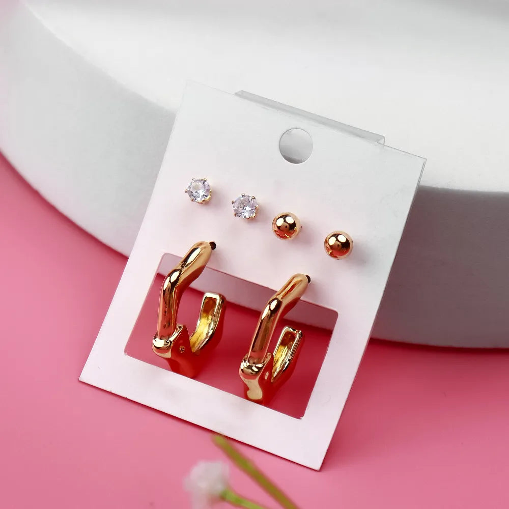 Alina Fancy Combo Earring