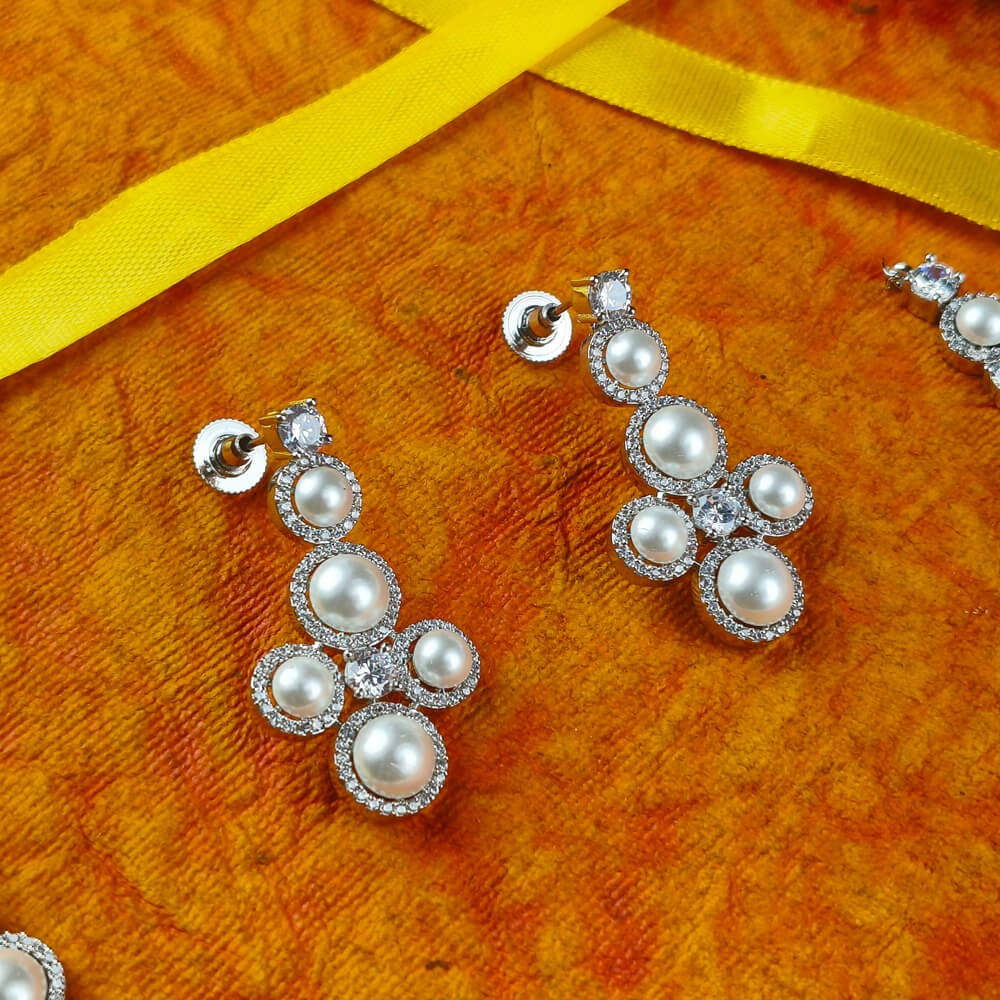 AD Pearl Necklace BN092W