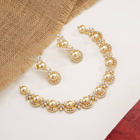 AD Pearl Necklace BN090