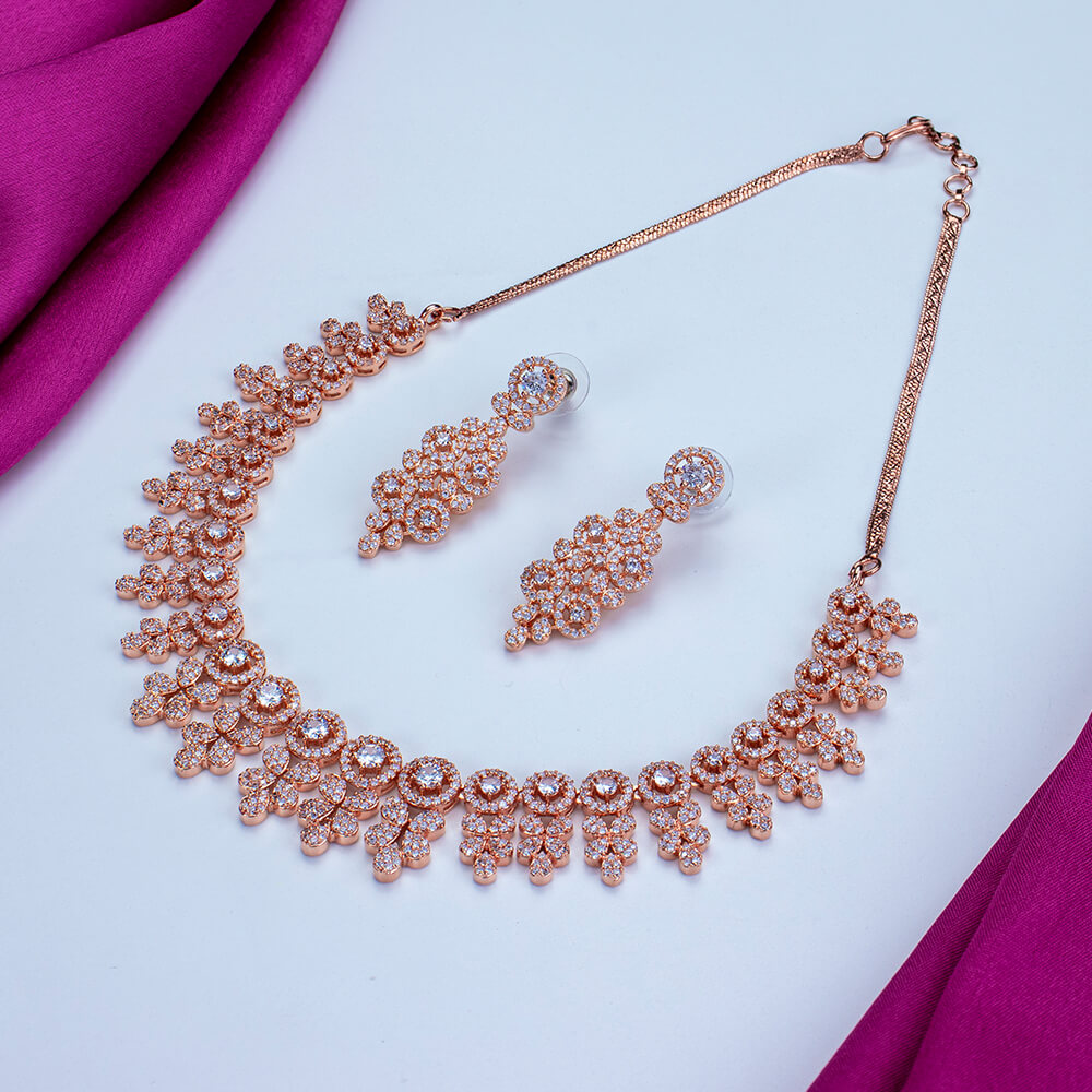 Adele Cubic Zirconia Necklace – éclater jewellery